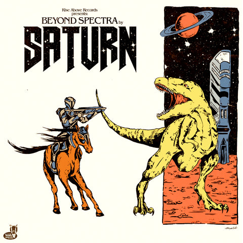 Saturn - Beyond Spectra Vinyl LP (Green, Black Swirls)