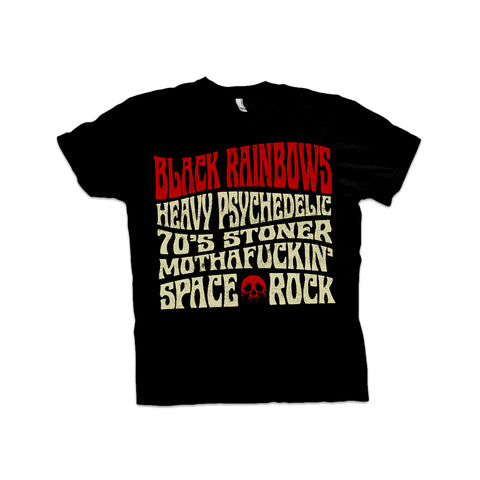 Black Rainbows - Heavy Psychedelic 70s T-shirt